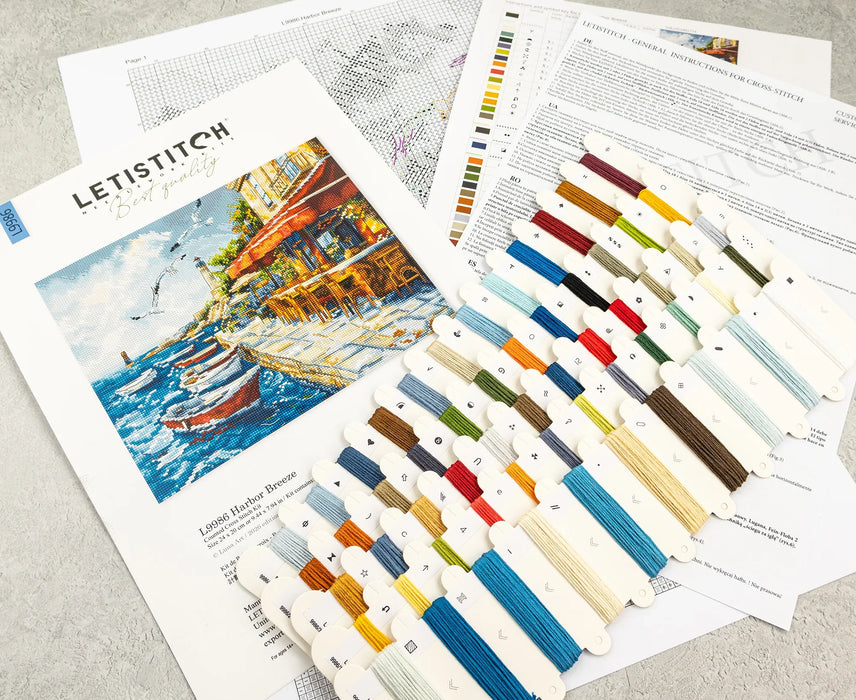 Harbor Breeze L9986 Counted Cross Stitch Kit