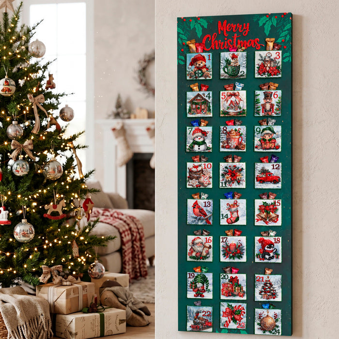 Main Bead Embroidery Kit - Christmas Advent calendar AB-978