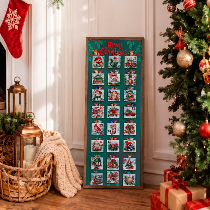 Main Bead Embroidery Kit - Christmas Advent calendar AB-978