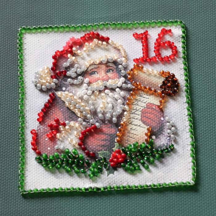 Main Bead Embroidery Kit - Christmas Advent calendar AB-978