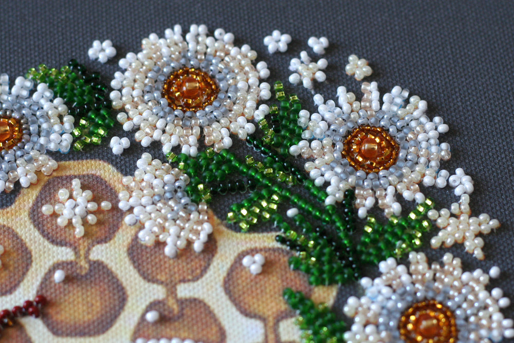 Bead Embroidery Kit - Honey plant AB-815