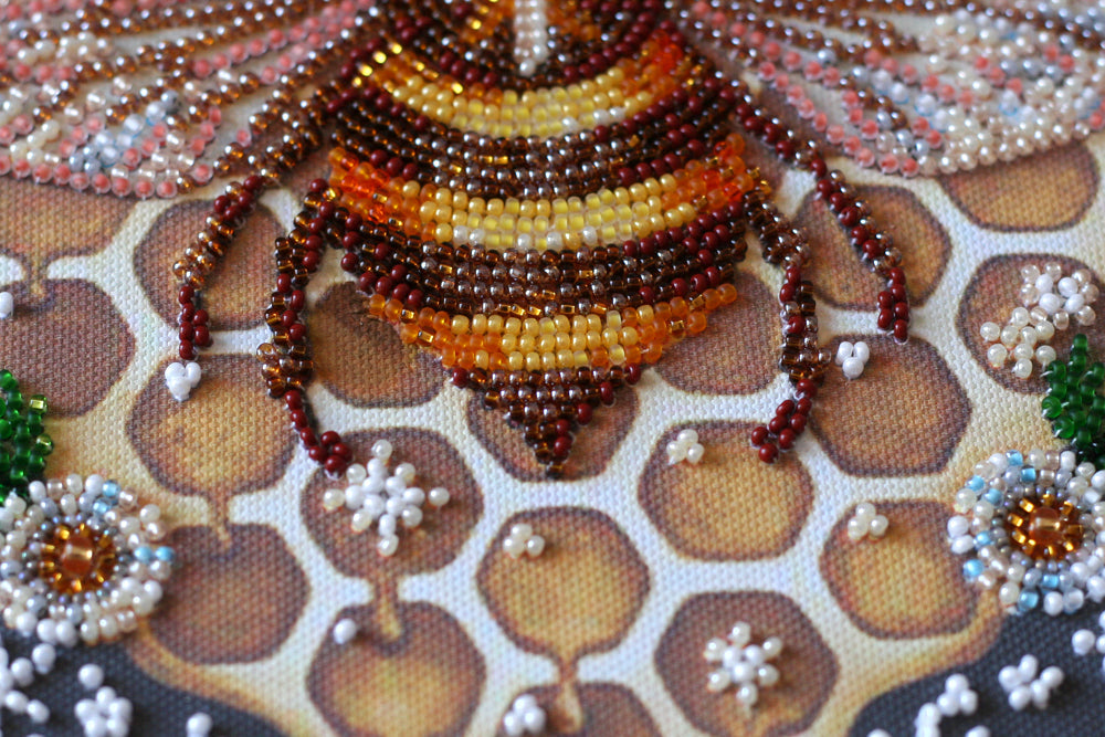 Bead Embroidery Kit - Honey plant AB-815