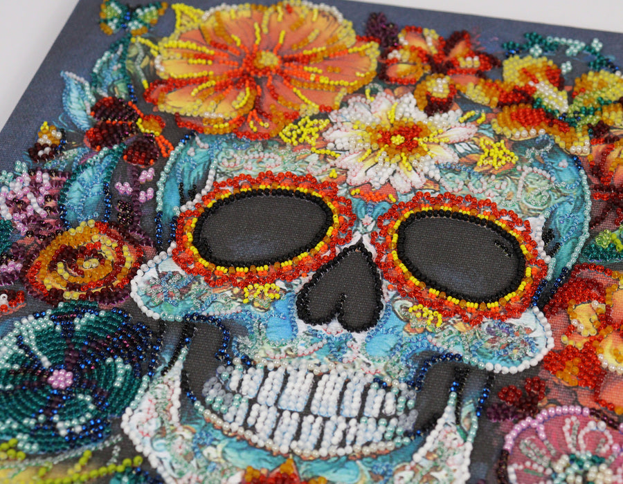 Bead Embroidery Kit - Calavera AB-899