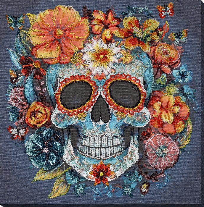 Bead Embroidery Kit - Calavera AB-899