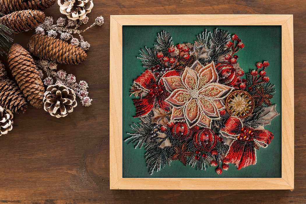 Bead Embroidery Kit - The taste of Christmas AB-915