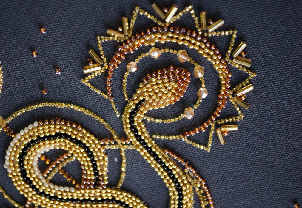 Bead Embroidery Kit - Golden talisman AB-921