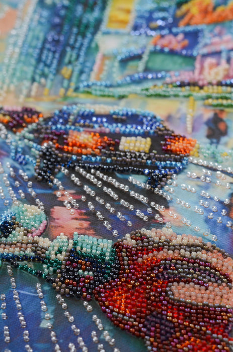 Bead Embroidery Kit - Escaping from routine AB-944