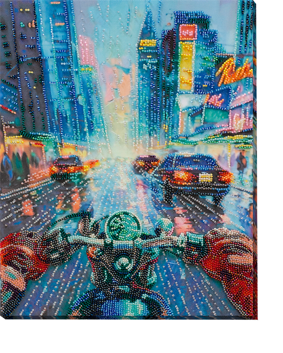 Bead Embroidery Kit - Escaping from routine AB-944