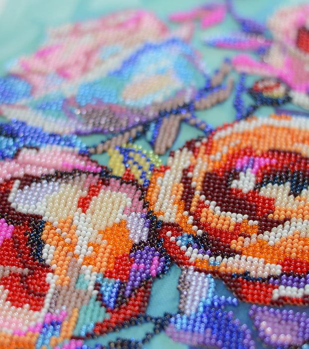 Bead Embroidery Kit - Roses for the Soul AB-945