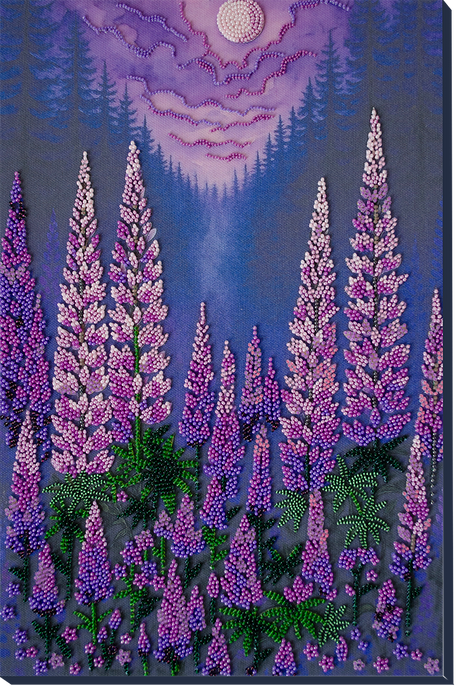 Bead Embroidery Kit - Moonlight