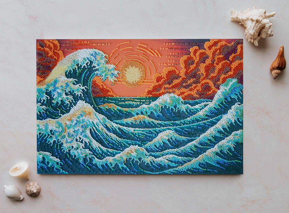 Bead Embroidery Kit - The Murmuring Sea