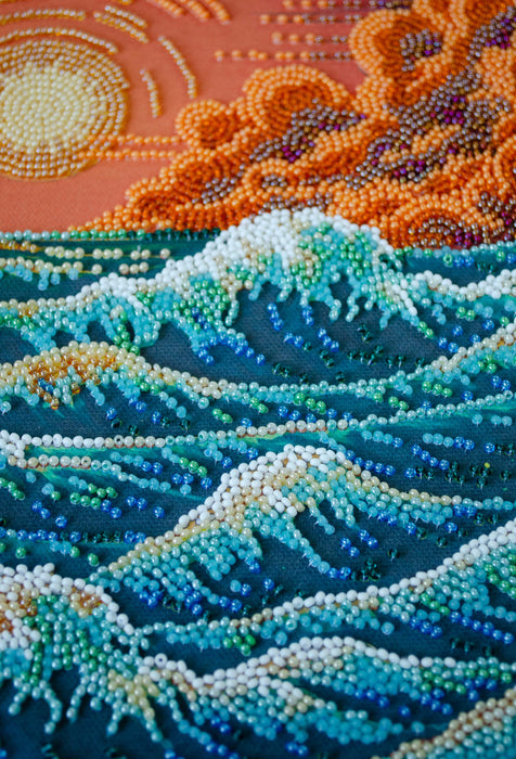 Bead Embroidery Kit - The Murmuring Sea