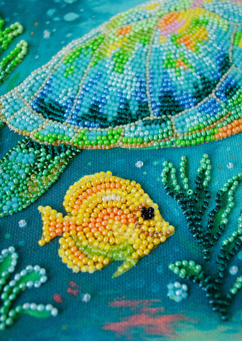 Bead Embroidery Kit - Ocean Traveler