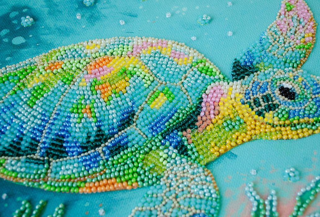 Bead Embroidery Kit - Ocean Traveler