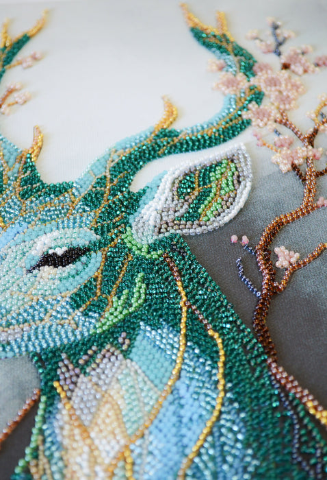 Bead Embroidery Kit - Forest Spirit