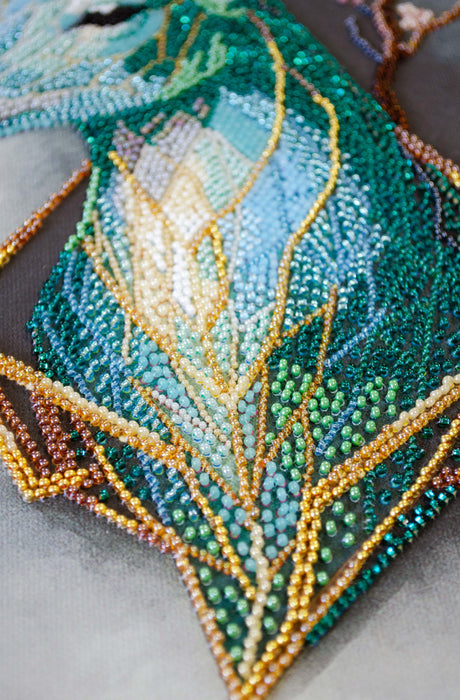 Bead Embroidery Kit - Forest Spirit
