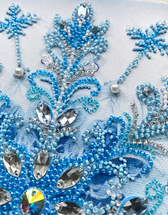 Bead Embroidery Kit -Frost patterns AB-963