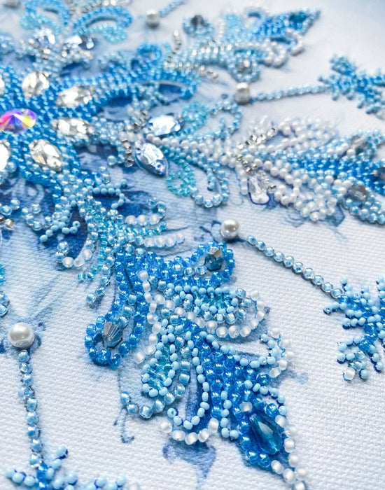 Bead Embroidery Kit -Frost patterns AB-963