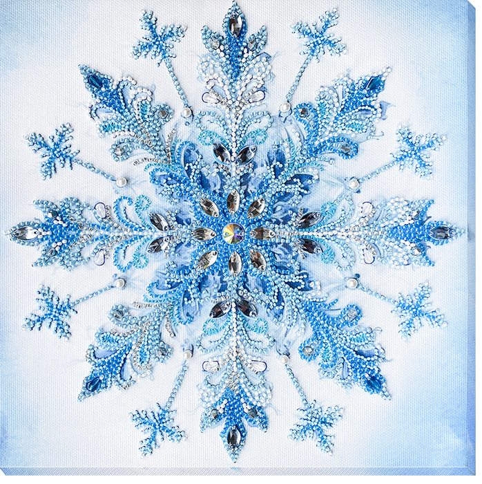 Bead Embroidery Kit -Frost patterns AB-963