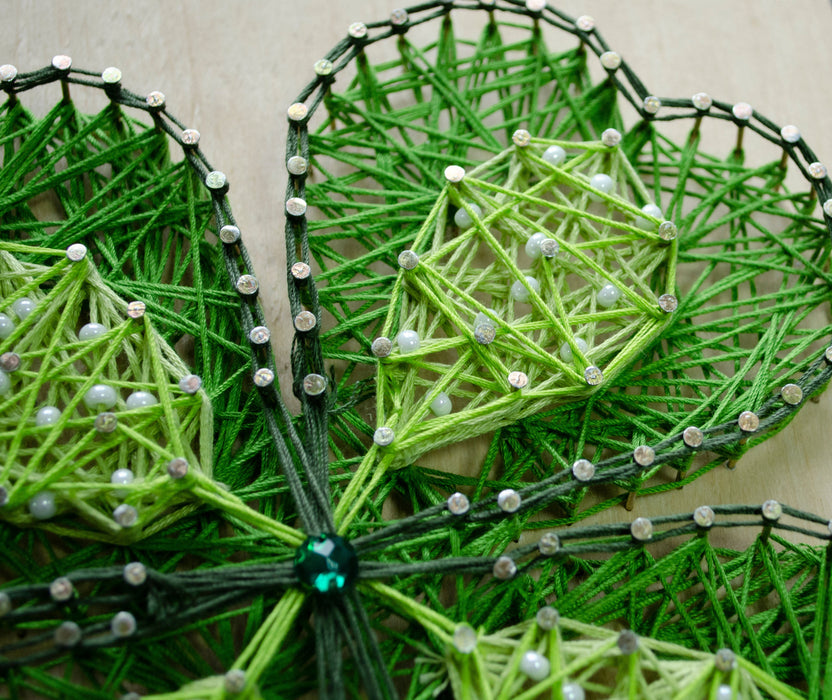 Magic Thread Art Creative Kit String Art - The magic of the clover — cshobby