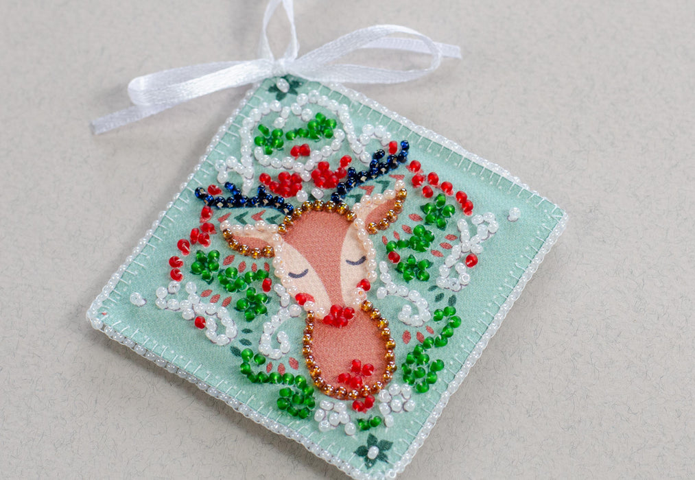 Bead Embroidery Kit Decoration - Christmas mood ABT-029