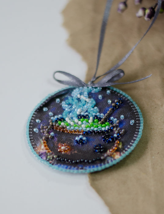 Mini Bead Embroidery Kit Decoration - Spell Potion ABT-043
