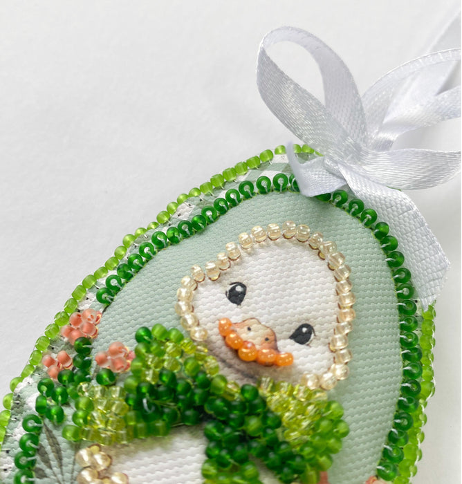 Bead Embroidery Kit. Decoration - Easter Guests ABT-058