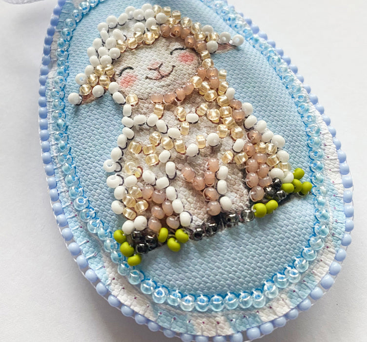 Bead Embroidery Kit. Decoration - Easter Company ABT-061