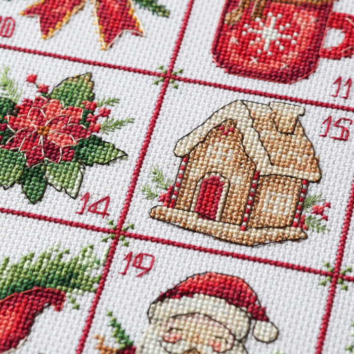 Cross-stitch kit - Christmas Advent AH-324