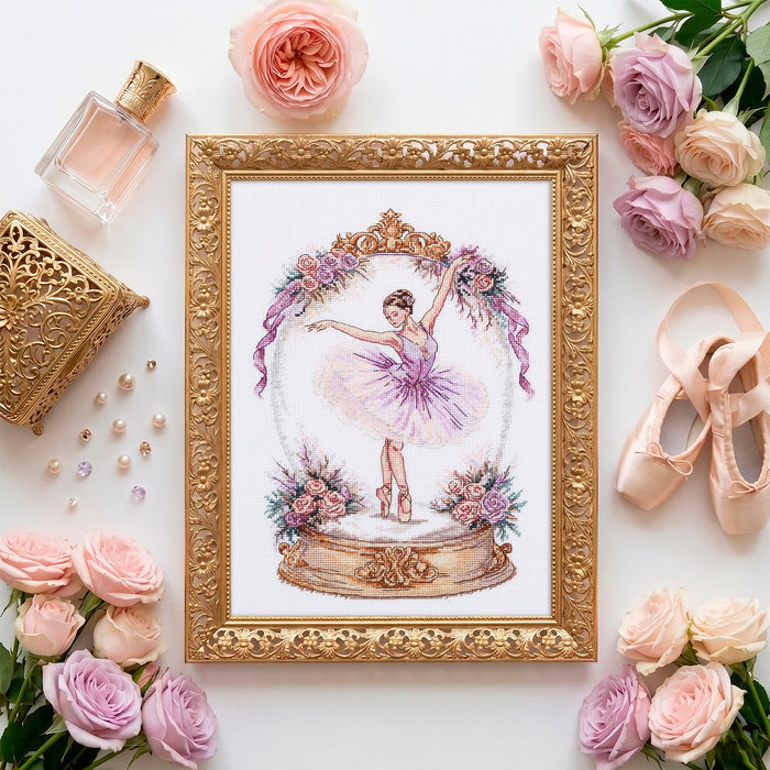 Cross-stitch kit - The Embodiment of Grace AH-329