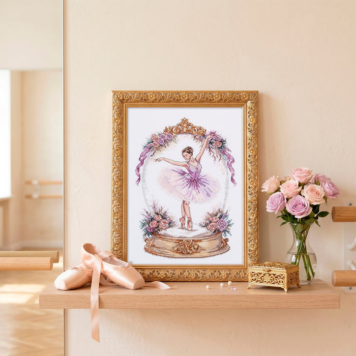 Cross-stitch kit - The Embodiment of Grace AH-329