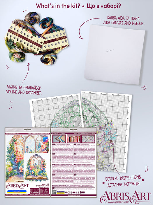 Cross-stitch kits - Once upon a time...