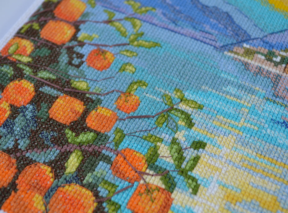 Cross-stitch kits - The sun of Sicily