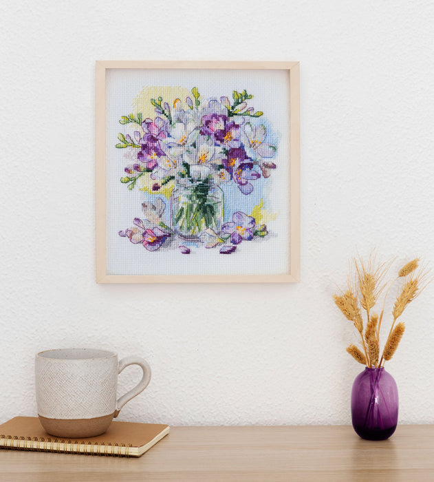 Cross-stitch kits - The first bouquet AH-228