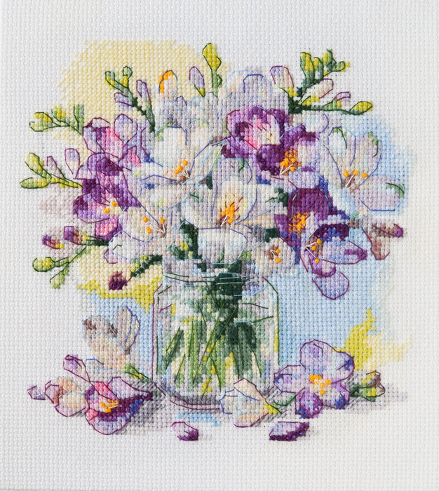 Cross-stitch kits - The first bouquet AH-228