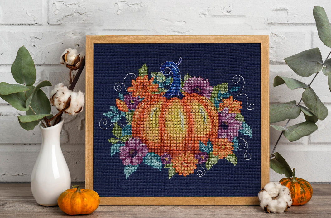 Cross-stitch kit - Autumn colors AH-233