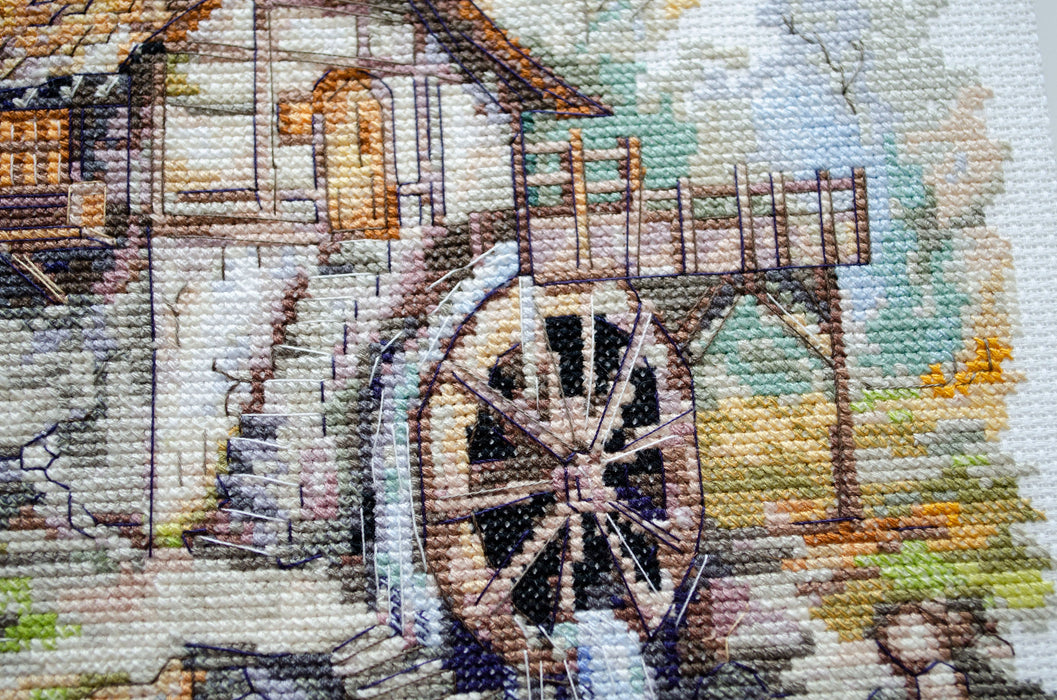 Cross-stitch kit - Symphony of water AH-237