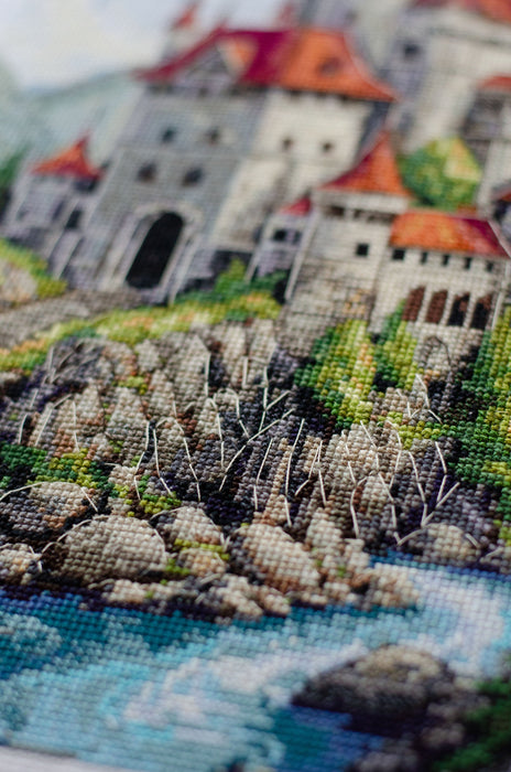 Cross-stitch kit - Among the Clouds AH-274