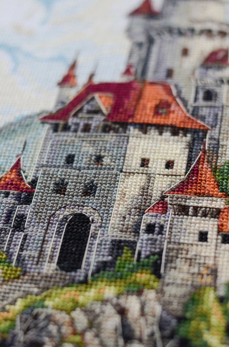 Cross-stitch kit - Among the Clouds AH-274