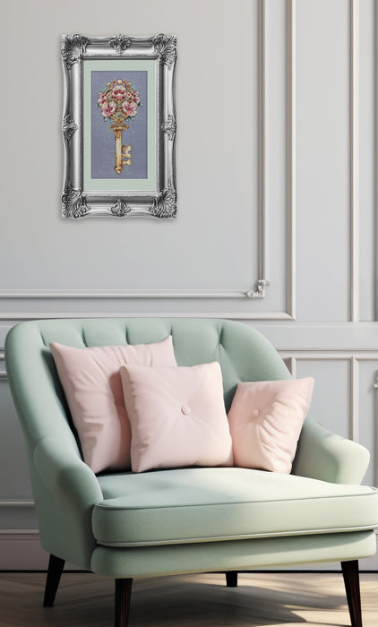 Cross-stitch kit - Key to Feelings AH-275