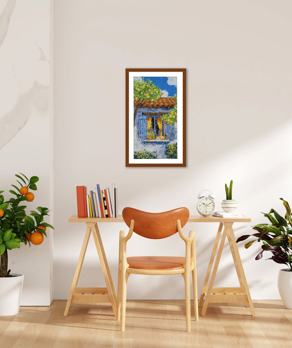 Counted Cross-stitch kit -Mediterranean reverie