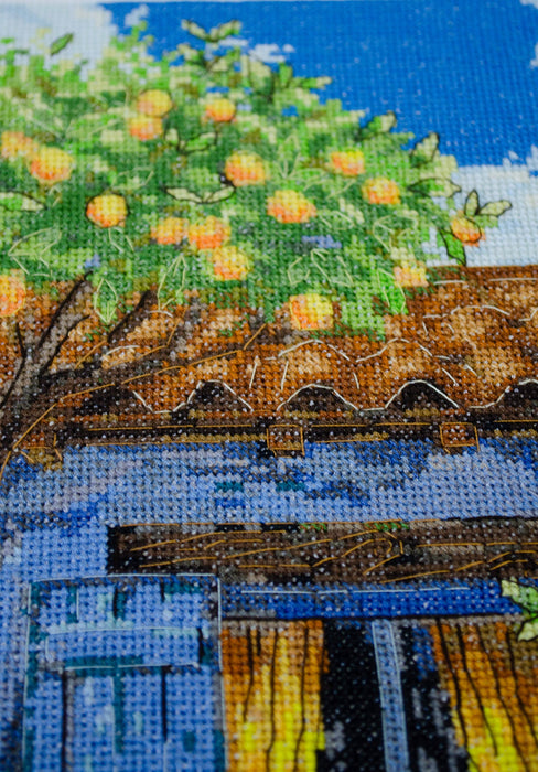 Counted Cross-stitch kit -Mediterranean reverie