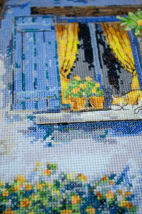 Counted Cross-stitch kit -Mediterranean reverie