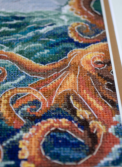 Counted Cross-stitch kit - The abyss