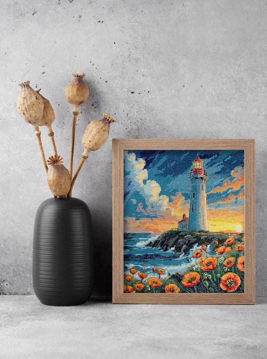 Counted Cross-stitch kit - Silence has color