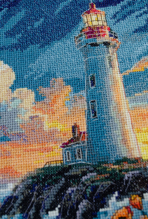 Counted Cross-stitch kit - Silence has color