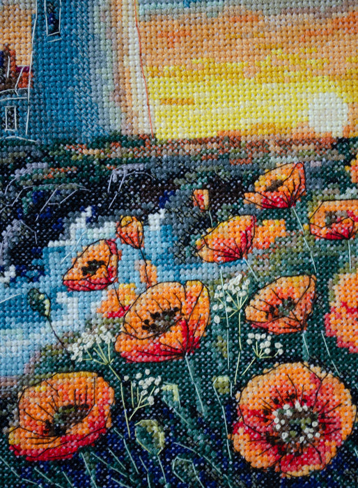 Counted Cross-stitch kit - Silence has color
