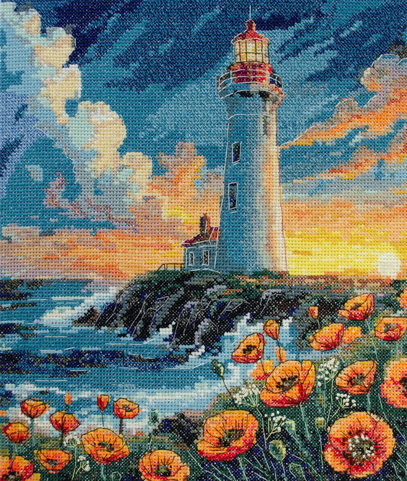 Counted Cross-stitch kit - Silence has color