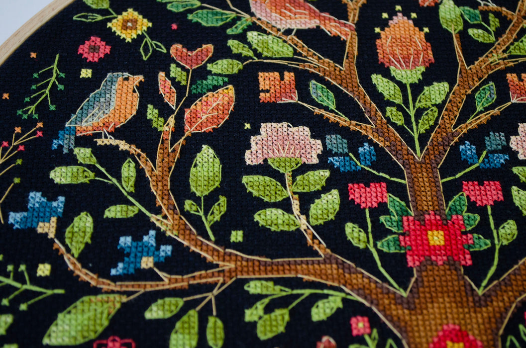 Counted Cross-stitch kit - The Tree of Forest Tales