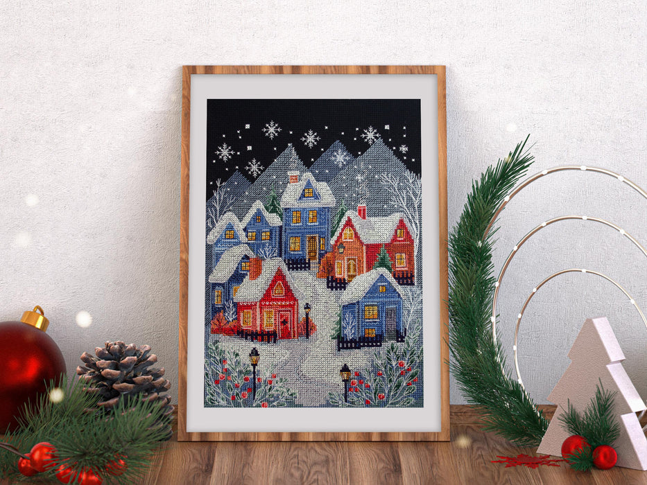 Counted Cross-stitch kit - The night before Christmas